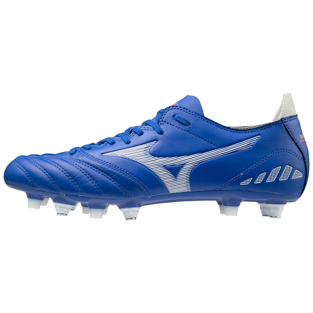 Mens Mizuno Morelia Neo 3 Pro Mix Soccer Cleats Blue/White Philippines (KZDXLH071)